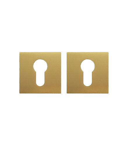 Накладки на ключевой цилиндр Накладка под цилиндр TRODOS на квадратном основании ET 03-AYE11 SG 